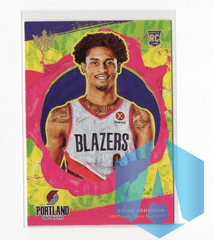 2021-22 Panini Court Kings Rookie #123 Keon Johnson Portland Trail Blazers